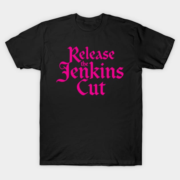 Release the Jenkins Cut T-Shirt by Yue